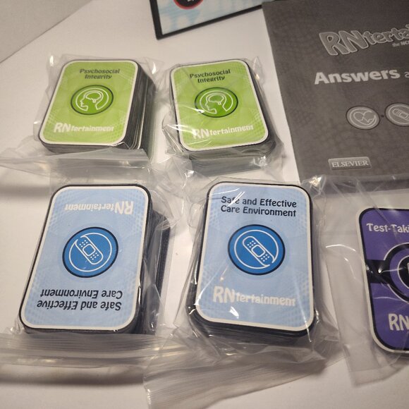 Rntertainment NCLEX-RN Examination Review Game COMPLETE Linda Ann Silvestri 2nd - Picture 8 of 12